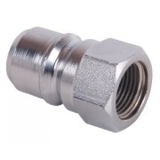 AR31 Male QR Coupler to 3/8" BSP female 280 Bar / 4060 Psi - Chrome Plated Brass