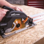 R185CCSX 185mm Multi-Material Circular Saw & Track (Combination Pack) - 230v