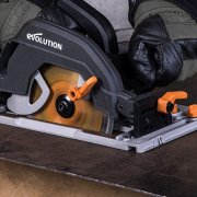 R185CCSX 185mm Multi-Material Circular Saw & Track (Combination Pack) - 230v