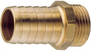 1/2" Brass Hose Barb 3/4"BSP Male Taper Thread