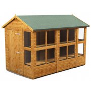 Power 10x6 Apex Potting Shed - Single Door