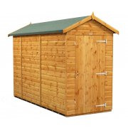 Power 10x4 Apex Garden Shed - Windowless Single Door