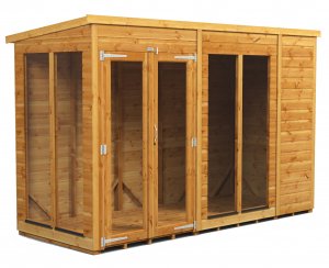 Power 10x4 Pent Summer House