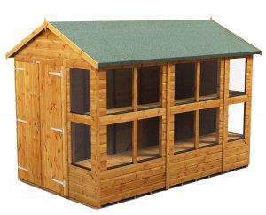 Power 10x6 Apex Potting Shed - Double Door