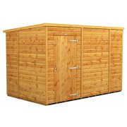 Power 10x6 Pent Garden Shed - Windowless / No Windows