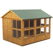 Power 10x8 Apex Potting Shed - Single Door