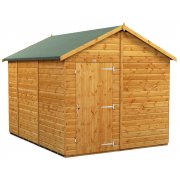 Power 10x8 Apex Garden Shed Windowless