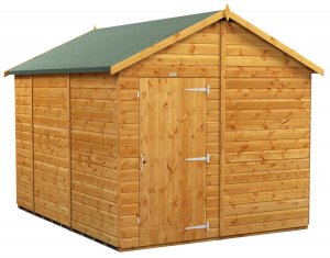 Power 10x8 Apex Garden Shed Windowless