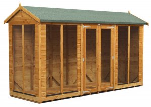 Power 12x4 Apex Summer House