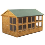 Power 12x8 Apex Potting Shed - Single Door