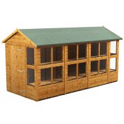 Power 14x6 Apex Potting Shed - Single Door