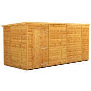 Power 14x6 Pent Garden Shed - Windowless / No Windows