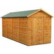 Power 16x6 Apex Garden Shed Windowless