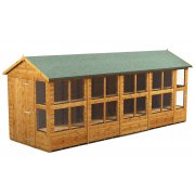 Power 18x6 Apex Potting Shed - Single Door