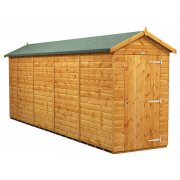 Power 18x4 Apex Garden Shed Windowless