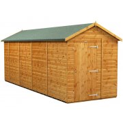 Power 18x6 Apex Garden Shed Windowless