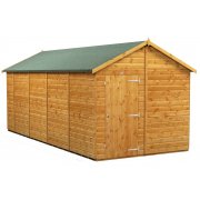 Power 18x8 Apex Garden Shed Windowless