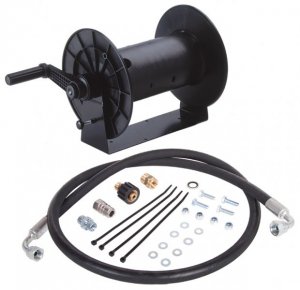 40m Hose Reel Kit for High Pressure Pressure Washer Hoses up to 250 Bar / 3625 Psi