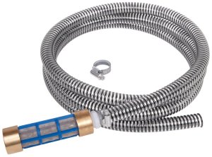 Heavy Duty Suction Hose and Filter Kit - 3/4" x 3m