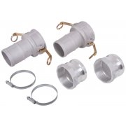 3" Aluminium Cam Lever Quick Release Hose Connection Kit