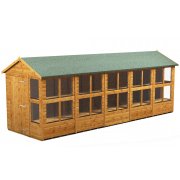 Power 20x6 Apex Potting Shed - Single Door