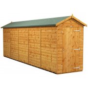 Power 20x4 Apex Garden Shed - Windowless