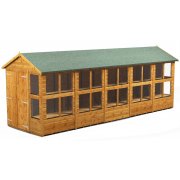 Power 20x6 Apex Potting Shed - Double Door