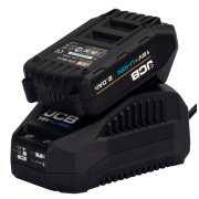 JCB 18V 2.0Ah Lithium-ion Battery and 2.4A Fast Charger