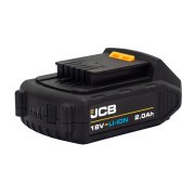 JCB 18V Cordless Range 2Ah Li-Ion Battery - 21-20LI