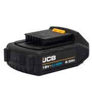 JCB 18V 2.0Ah Lithium-ion Battery and 2.4A Fast Charger