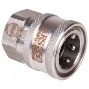 ARS350 Female Quick Release to 1/4" BSP Female - 350 Bar / 5076 Psi - Stainless Steel Coupler