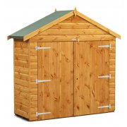 6x2 Power Apex Bike Utility Shed