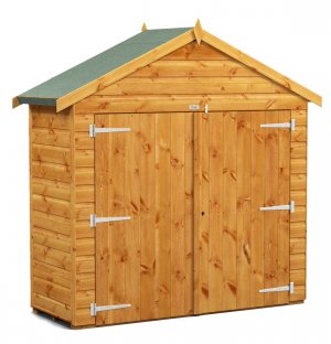 6x2 Power Apex Bike Utility Shed