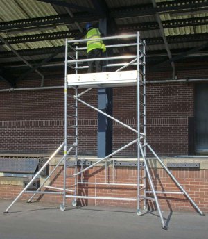 Lyte Lift 3.1 Industrial Folding Platform Tower