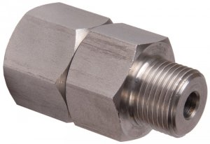 3/8" BSP Male to 3/8" BSP Female 280 Bar / 4060 PSI Stainless Steel Swivel