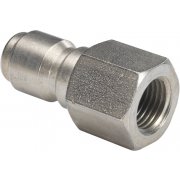 3/8" Male QR Coupler to 1/4" BSP Female - Up to 280 bar / 4050 Psi