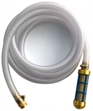 3 Metre 3/4" Reinforced Pressure Washer Suction Hose Kit