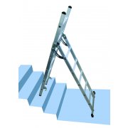 Lyte L3W Professional 3-Way Ladder Exceeds EN131-2