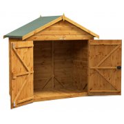 6x3 Power Apex Bike Utility Shed