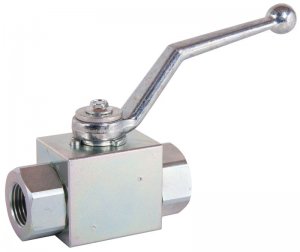 2-Way High Pressure Ball Valve - 3/8" BSP Female to 3/8" BSP Female