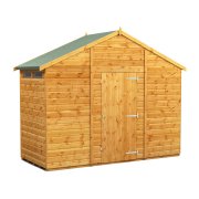 Power 4x10 Apex Secure Garden Shed - Single Door