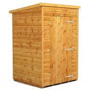 Power 4x4 Pent Garden Shed - No Windows / Windowless