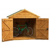 6x4 Power Apex Bike Utility Shed