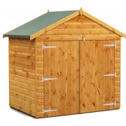 6x4 Power Apex Bike Utility Shed