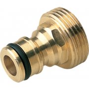 Brass Garden Male Hose Adaptor Male with 3/4" Male Thread