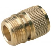 Brass Garden Hose Female Quick Release to 3/4" BSP Male Coupler