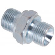 1/4" BSP Male to 1/4" BSP Male 450 Bar / 6525 Psi - Plated Steel Nipple