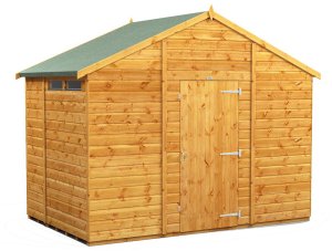 Power 6x10 Apex Secure Garden Shed - Single Door