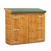 6x2 Power Pent Bike Utility Shed