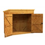 6x3 Power Pent Bike Utility Shed